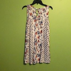 White patterned summer dress!